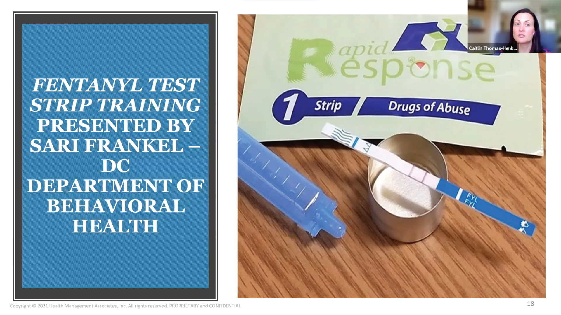 Fentanyl Strip Testing