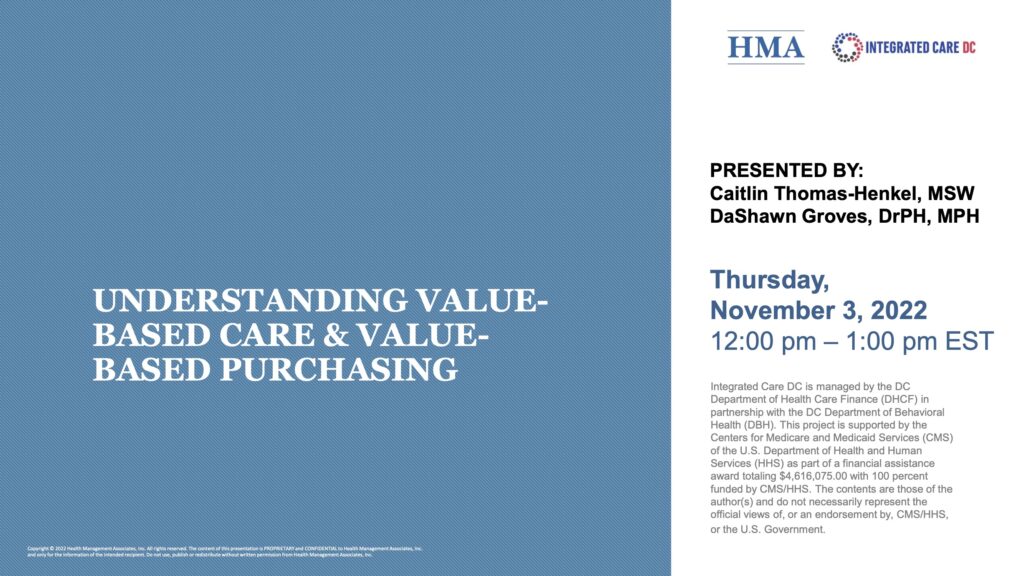Understanding Value-Based Care & Value-Based Purchasing (LAN Framework Part 1)