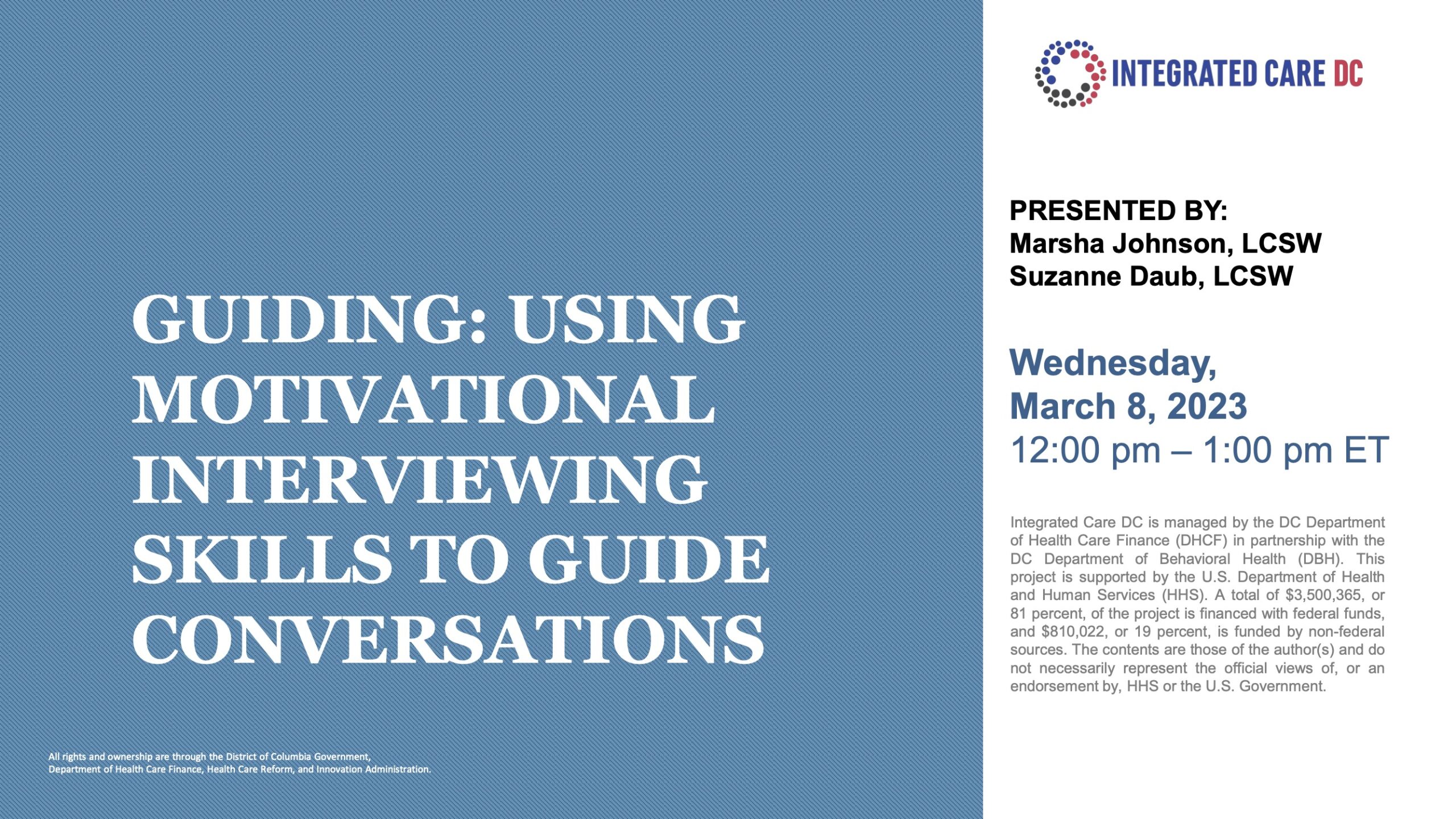 Guiding: Using Motivational Interviewing Skills to Guide Conversations (Motivational Interviewing Series, Part 2)
